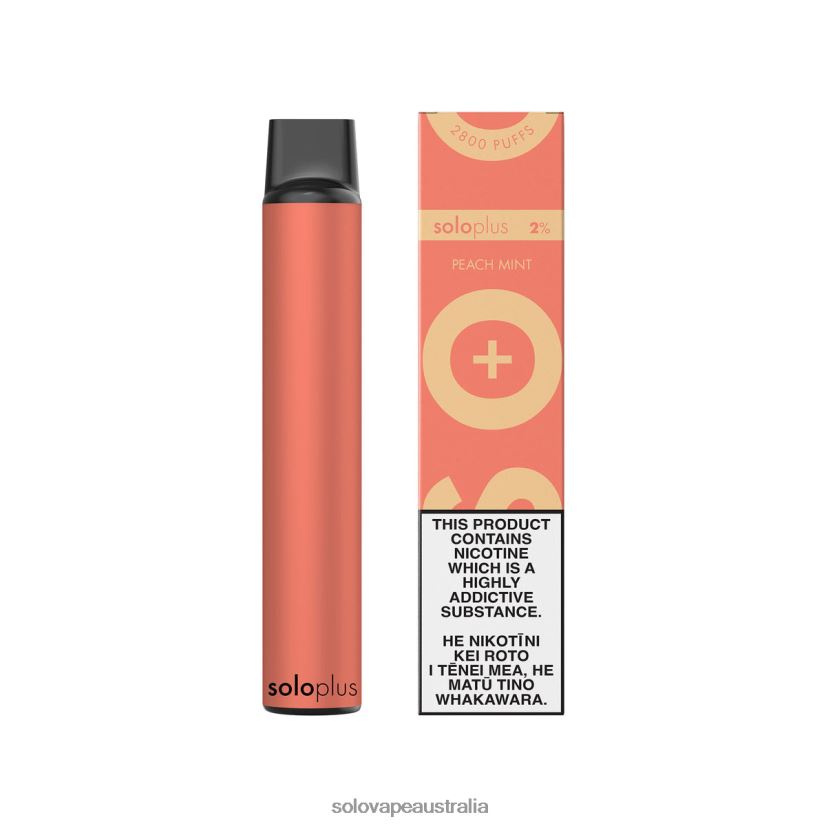 Peach Mint Solo Plus Disposable Vape ZN6LB023 | Solo Vape Shop
