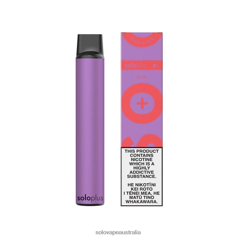 Sour Solo Plus Disposable Vape ZN6LB025 | Solo Vape Australia