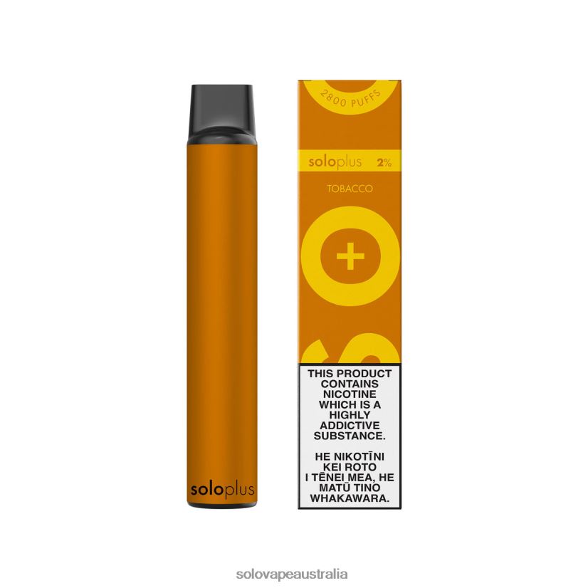Tobacco Solo Plus Disposable Vape ZN6LB024 | Solo Vape Nicotine