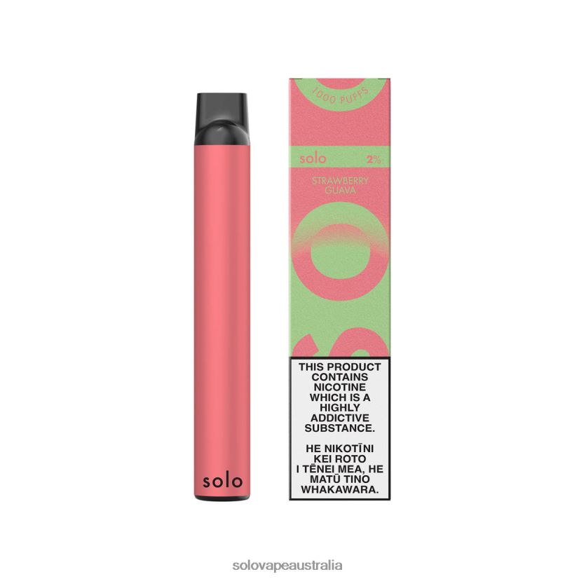 Strawberry Guava Solo Disposable Vape Paradise Collection ZN6LB021 | Solo Vape Review