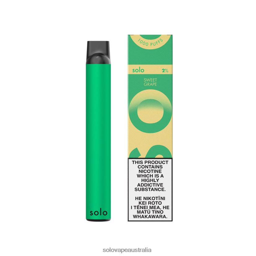 Sweet Grape Solo Disposable Vape Paradise Collection ZN6LB020 | Solo Vape Price