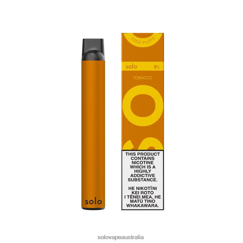 Tobacco Solo Disposable Vape ZN6LB017 | Solo Vape Australia