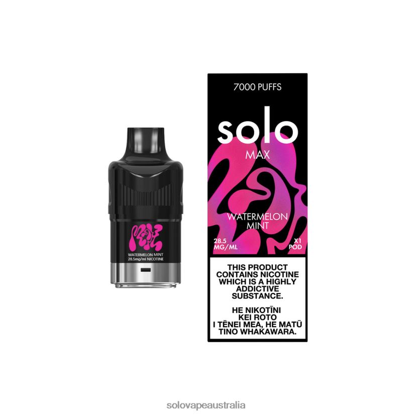 Watermelon Mint Solo MAX Pod ZN6LB086 | Solo Vape Buy