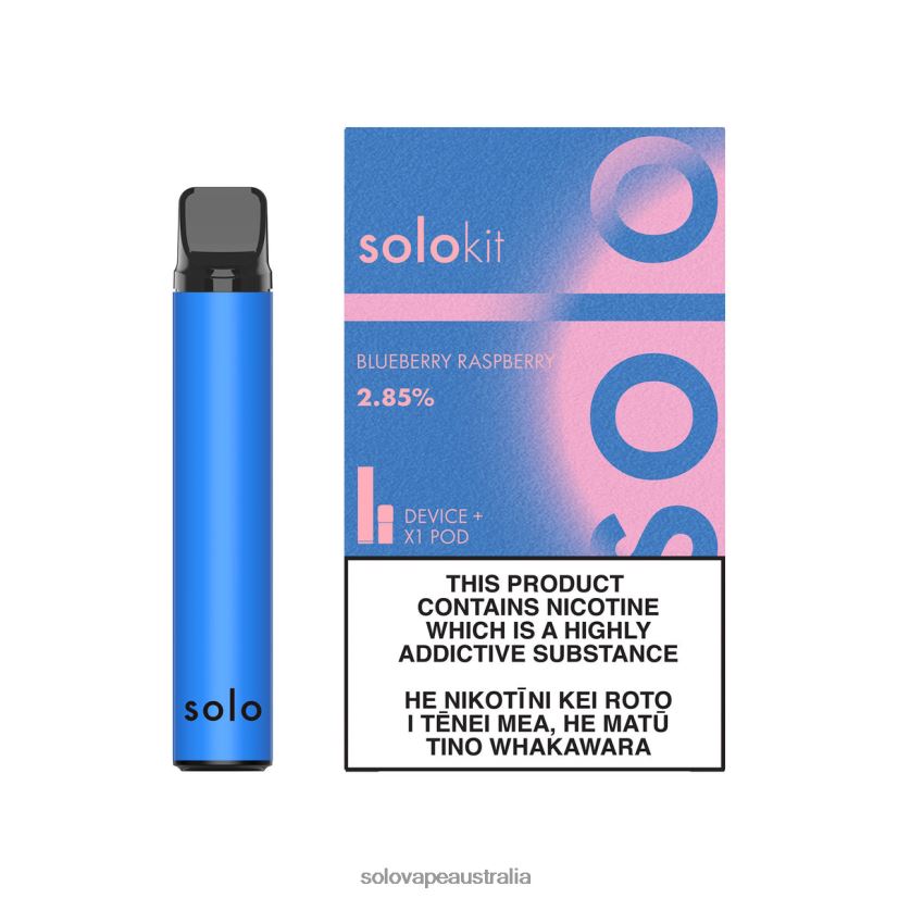 Blueberry Raspberry Solo Pod Kit ZN6LB043 | Solo Vape Wholesale